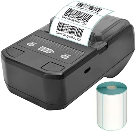 Fabricante de etiquetas XIXIAN, fabricante de etiquetas térmicas de 58 mm, sem fio BT Mini Label Printer Printer