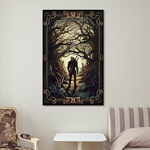 Poster de filme The Witcher Nightmare of the Wolf Wall Posters Pinturas para tela de parede de lona de
