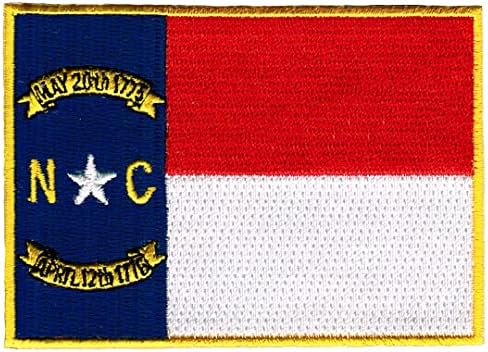 Tennessee State Flag Bordado Patch Velcro® Brand Fixadores TN emblema