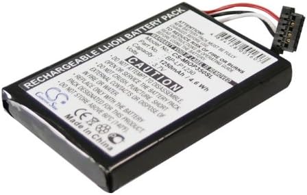 Bateria de bateria para Navman Pin Praktiker Looxmedia 6500 541380530005 541380530006 BL-LP1230/11-D00001U