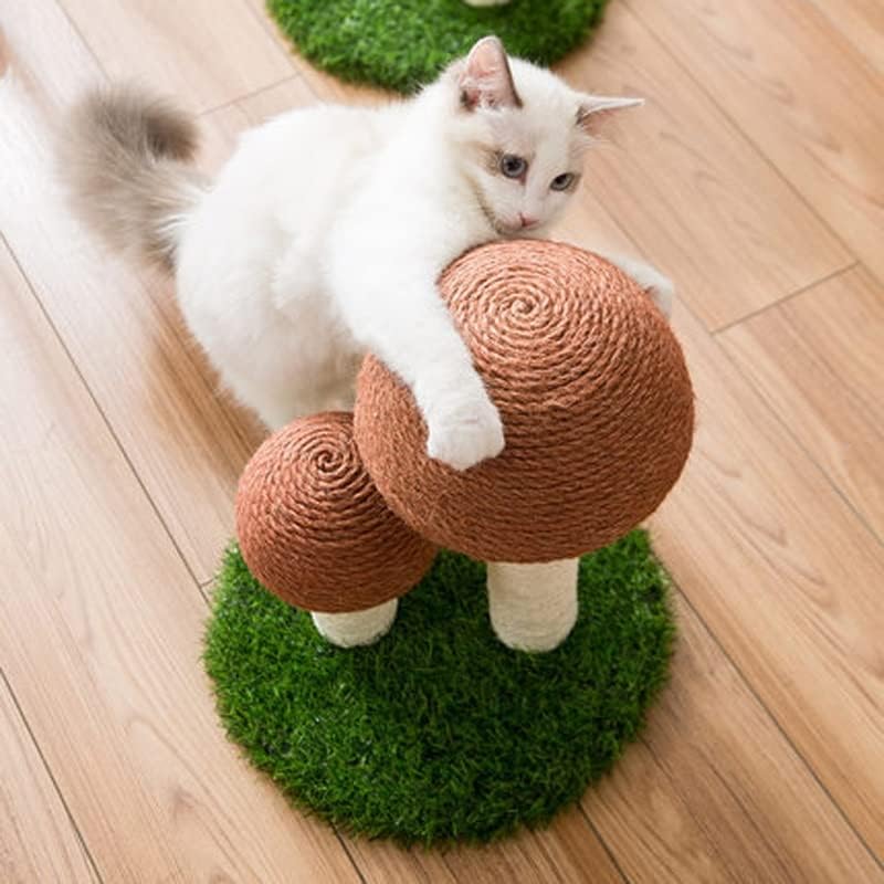 N/A Cactus Pet Cat Tree Toy com bola arranhando o condomínio de cogumelos de gatinho de gato de gato