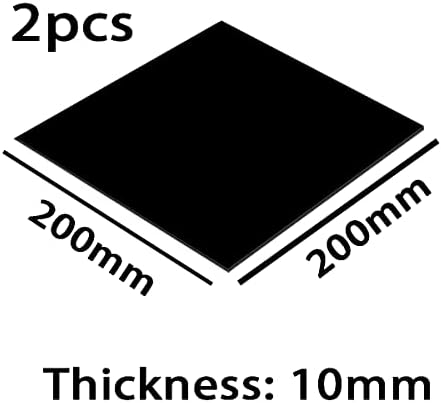 Folha de PVC expandida de YTGZs Folha de placa de placa de placa de placa rígida preta Folha de placa de