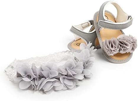 Bebende garotas Rose Rose Princess Sandals O chão descalço Non Slip First Palkers Sapatos de bebê
