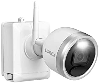 LOREX U222AA 1080P Câmera de segurança sem fio HD, Visão noturna de 60 pés, 140 fov, lente ângulo de ultra larga