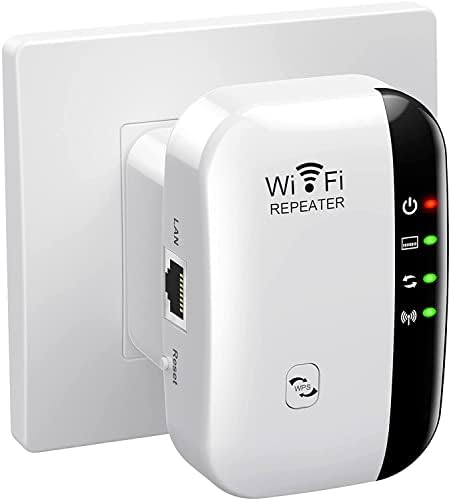 All Novo 2023 WiFi Extender, WiFi Booster até 2640 m² e 25 dispositivos, reforço da Internet, extensor