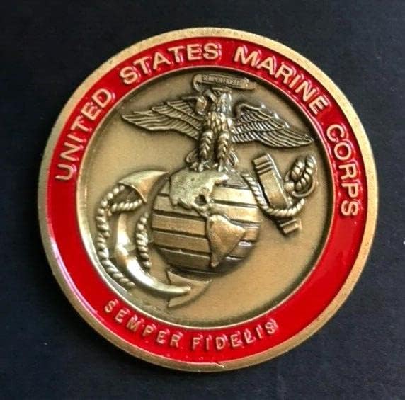 Comandante apresentado pelo general James L. Jones USMC Challenge Coin, NM - Fotomints e moedas da