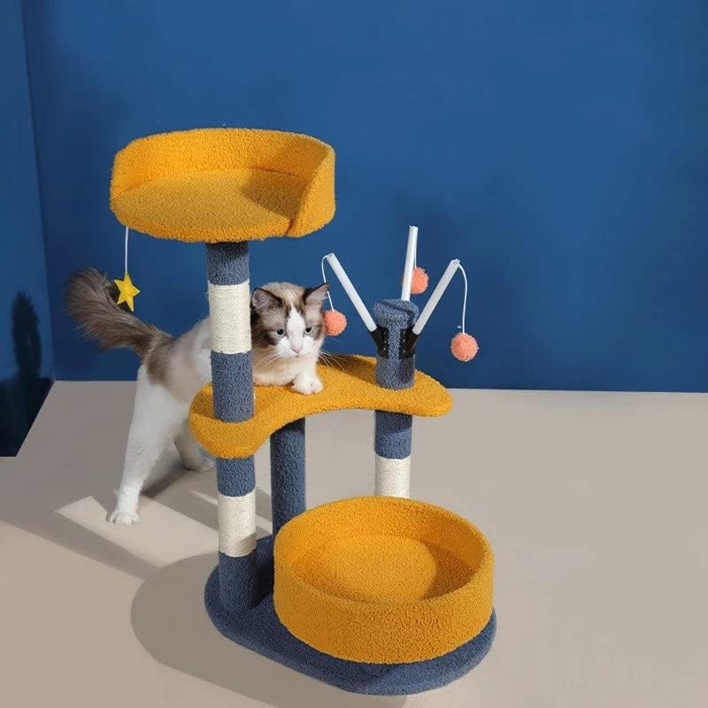 Gretd Pet Spalbing Frame Multifunction Cat Sheld Cat Scranding Board Funny Cat Supplies