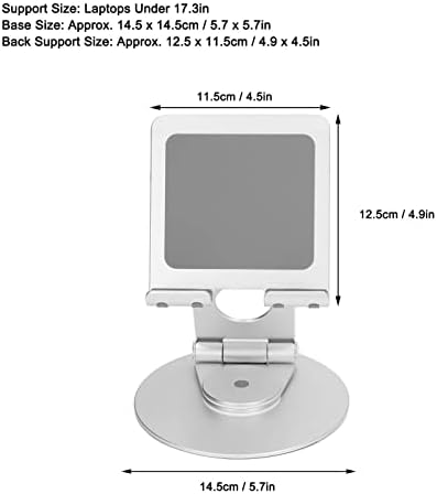 Stand do telefone celular do FDIT, 360 graus de ajuste do telefone para laptops abaixo de 17,3 em acessórios