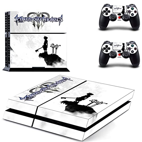 Jogo The Sora Kingdom Role-Playing PS4 ou PS5 Skin Stick Hearts para PlayStation 4 ou 5 Console e 2