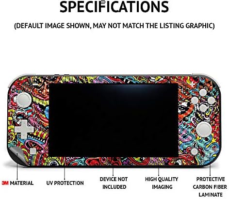 MightySkins Carbon Fiber Skin para Nintendo Novo 2DS XL - American Gothic Pop | Acabamento protetor de fibra