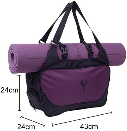 Jydbrt Yoga Mat Bag de ginástica de ginástica para homens Sporttas Sporttas