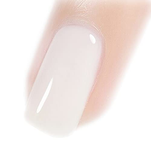 Vishine 15ml Crystal Jelly Milky Transparent White Gel Achaness Soak Off UV LED Gel Polish Nud
