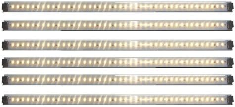 LED inspirado | Série Pro | 42 Pacote de painel de 6 LED ~ 3000k Warm White | Painéis de luz LED
