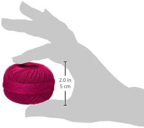 Hands Hands Lizbeth Premium Cotton Thread, tamanho 40, ameixa