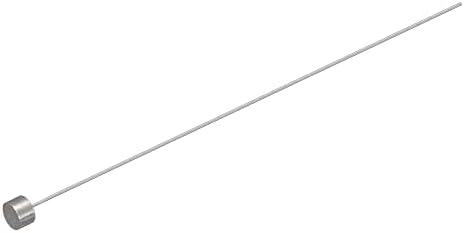 UXCELL PINS EIJEDOR STEL, 0,5 mm DIA. 65mn Aço redondo ponta redonda Puncade de 100 mm de comprimento