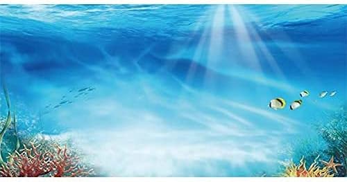 Avisar submarino aquário de aquário de fundo colorido coral tropical sol sol subaquático mundial tanque