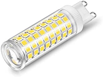 Lâmpadas LED de MAOTOPCOM 3-Pack 8W G9, sem cintilação de 80 watts equivalente 100 LEDs 6000k Day Light