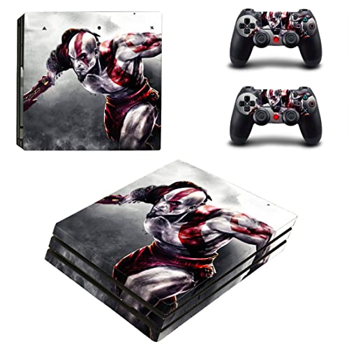 Para PS4 Slim - Game God O Best Of War PS4 - PS5 Skin Console & Controllers, Skin Vinyl para PlayStation