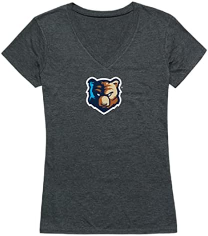 T-shirt de camiseta feminina da Universidade Bob Jones Bruins