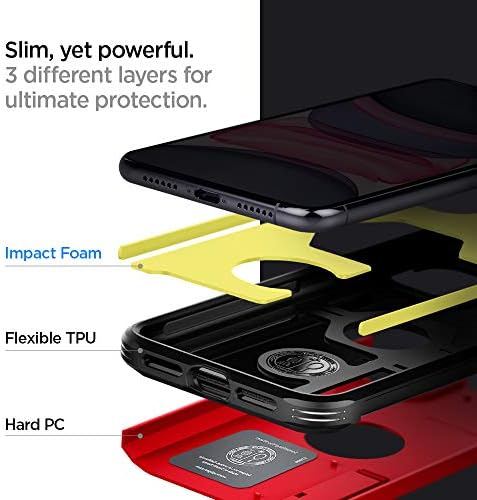 Spigen Tough Armour [Extreme Protection Tech] projetada para iPhone 11 Case - XP RED