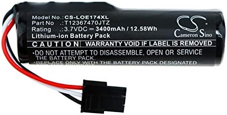 Cameron Sino Novo ajuste da bateria de substituição para Logitech 1749LZ0Psas8, 884-000741, 984-000967, Ultimate