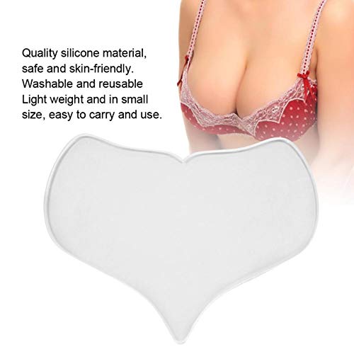 Remendo de silicone anti -rugas, silicone reutilizável anti envelhecimento de mama decollete bloce elimine e evita