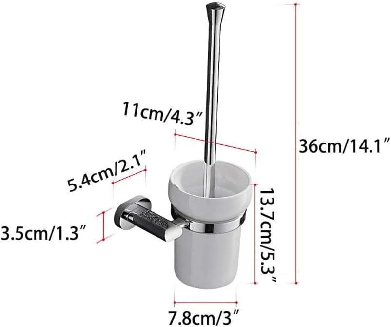 Escova de escova de vaso sanitário guojm e suporte do suporte do vaso sanitário e suporte do suporte de