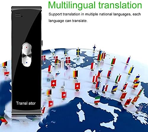 Liruxun Portable Mini Smart Translator 70 Idiomas Builosta em tempo real Instant Instant Voice