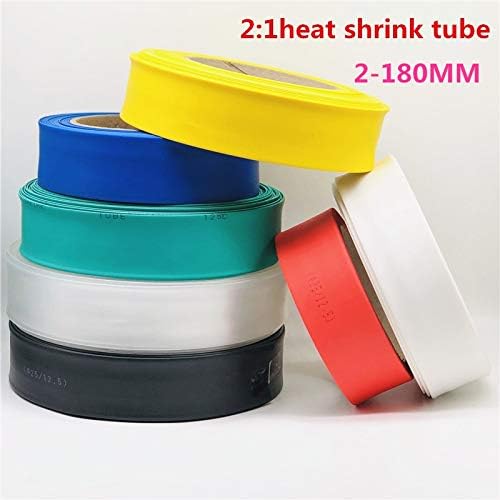 Tubo de encolhimento de encolhimento de aquecimento de 1 mm de 5 mm-180mm de 7 poloras de tubulação