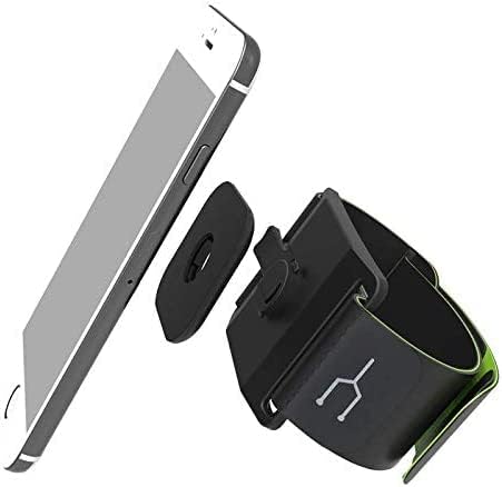 Navitech Black Mobile Teleple Impermend Running Sury Cinturão - Compatível com Motorola Edge 20 Smartphone