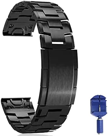 Eidkgd Titanium liga Watchband Rickfit Wrist Wels for Garmin Fenix ​​7x 7 6 5 5x Plus/6 6x Pro 3 3HR/Forerunner