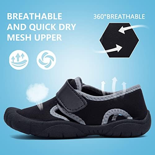 Equilitar Sapatos de água para criança meninos meninas meninas fofadas de água aquática para crianças
