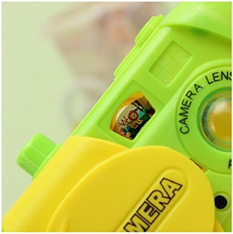 Presentes educacionais de projeção de brinquedos de câmera para crianças amarelas por 24/7 lojas