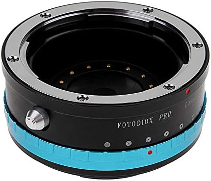 Fotodiox Pro Iris Mount Adapter Compatível com as lentes Contax n para as câmeras de montagem eletrônica da