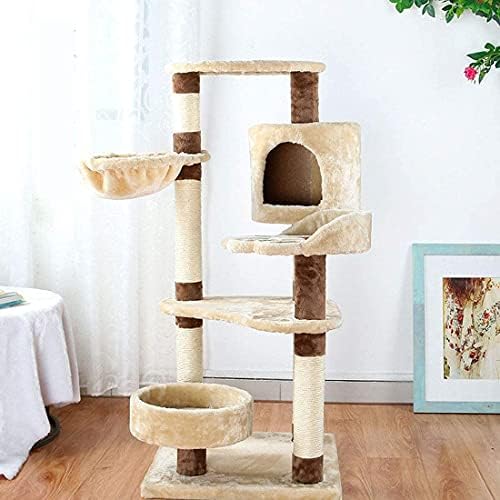 Condomínio de árvore de gatos haieshop arranhando pós -gato torre sisal bed toys scratcher torre gato árvore