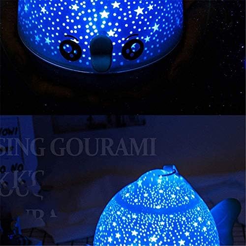 ZPLMW Star Projector Light Star Projector Ocean Wave Led Starry Night Light Projector para Baby