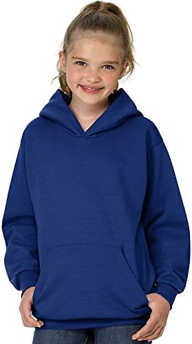 Hanes Youth ComfortBlend EcoSmart Pullover Hoodie_deep Royal_l