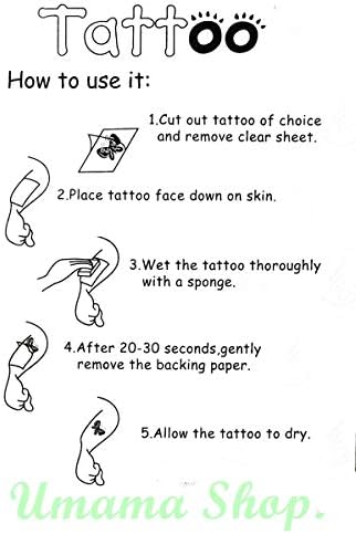 Umama lote de 3 mini tatuagens infinitas tatuagem tatuagem arte tatuagem adesiva 3d homens impermeáveis