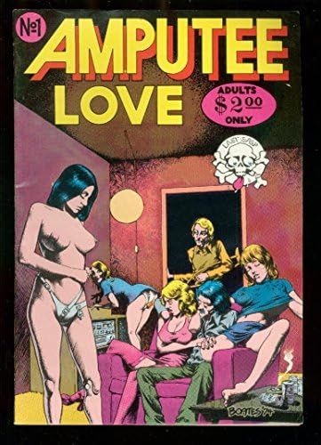 Ampute Love 1 1975 Ampute Comic Book-Unique-Rare VF