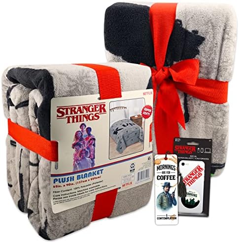 Stranger Things Cobertor para crianças - Bacaco com 62 x 90 Stranger Things Plawlet Blanket Plus Stranger Things