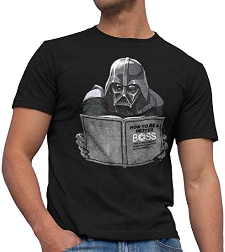 Guerra nas Estrelas Melhorando Darth Vader Como ser uma camiseta gráfica masculina melhor para adultos