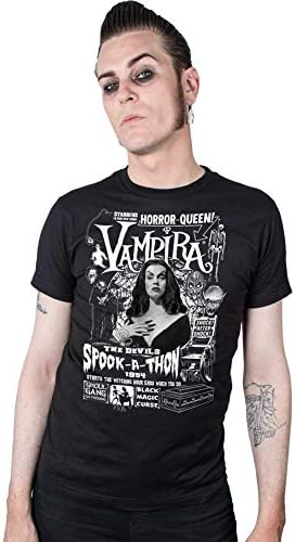 T-shirt de Vampira Spookathon de Kreepsville Men's Spookathon