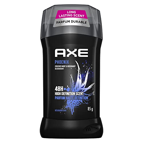 Ax deodorante Bust para homens para proteção de odor duradoura, Phoenix Crushed Mint & Rosemary Men's Deo, Alumínio