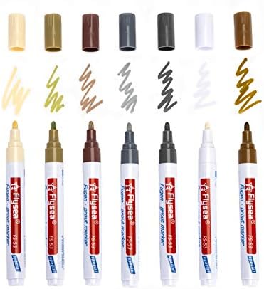 10 peças Tile Tile Pen Wall Grout Color Caneta Reparação de caneta Recarre de caneta Gap Gap Renow Marker