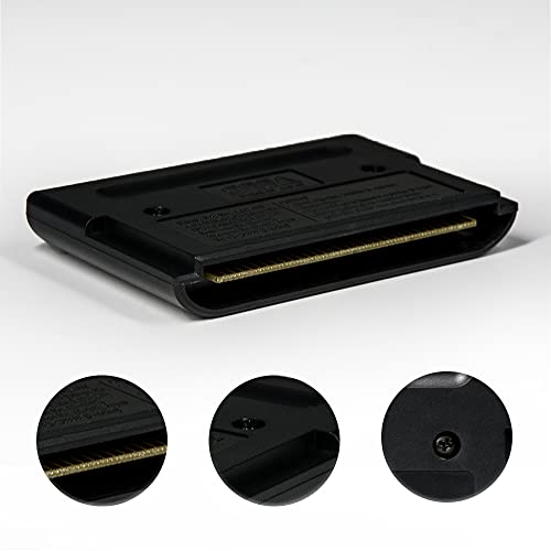 Aditi Virtual Bart - USA Label Flashkit MD Electroless Gold PCB Card para Sega Genesis Megadrive Console