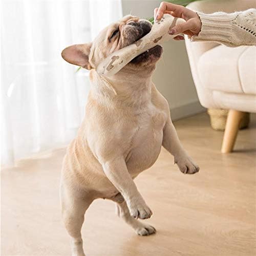 BONE DOG TOY TOY PET PEITE PLUSH PULLY PUNHO SHEAKY Toy Squeaky Sound Funny Toy para cães Molar Chew