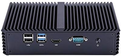 Inuomicro Firewall Box G4200L com 8GB DDR3 RAM 32 GB SSD, 4 NICS sem ventilador Linux Mini PC, Core i5-4200U,