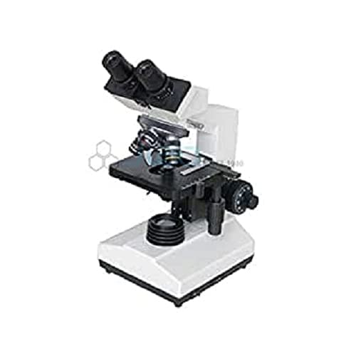 Microscópio binocular, sistema óptico corrigido por cor finita, 360 ° Rotatable