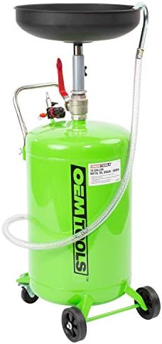 OEMTools 87042 18 galões de óleo portátil dreno de levantamento de óleo, resíduos de óleo com recipiente de óleo