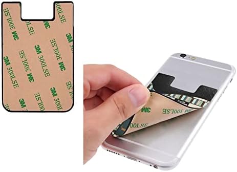 Gagaduck Dachshund Dog Adesivo Pão de bolso do telefone Coloque em carteira de carteira Cartão de cartão de crédito